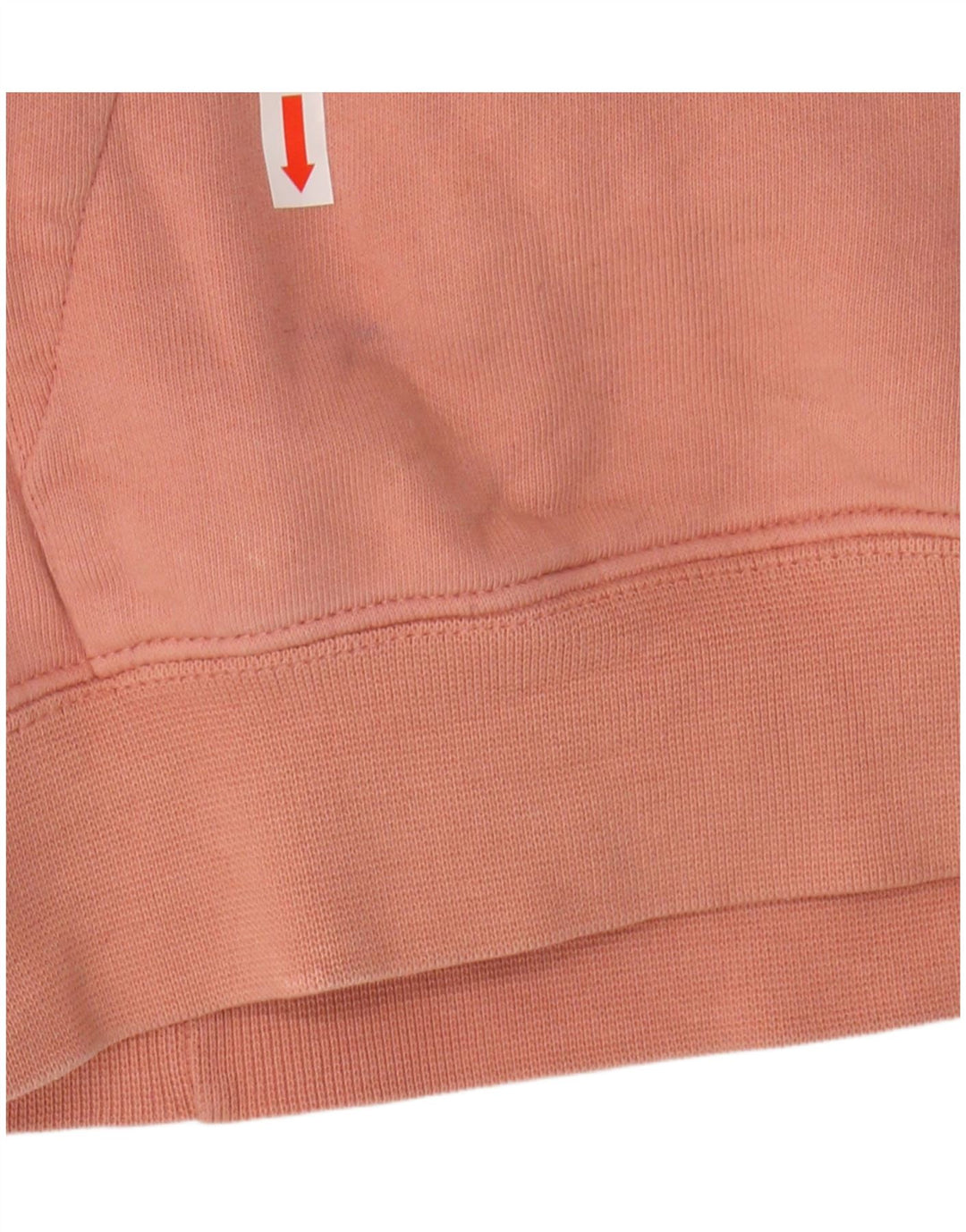 Champion Damen Graphic Hoodie Pullover UK 10 Small Orange