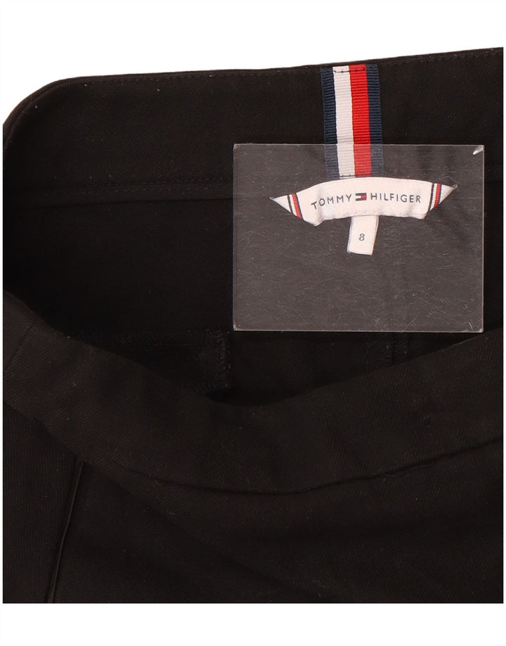 Tommy Hilfiger Damen Slim Chino-Hose US 8 Medium W30 L29 Schwarz