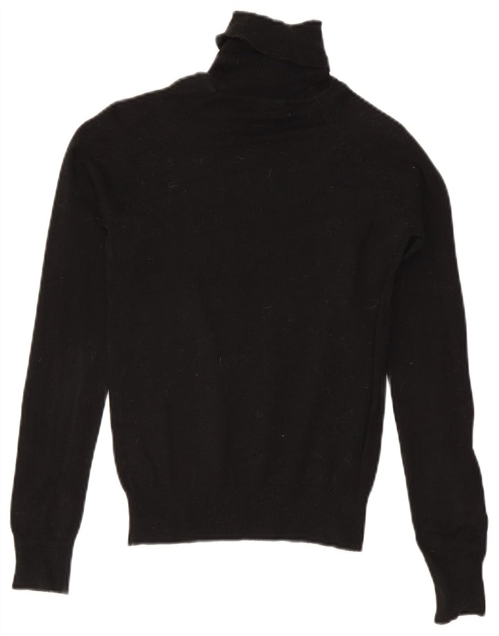 Rollkragenpullover für Damen von Zara, Gr. 8, Schwarz