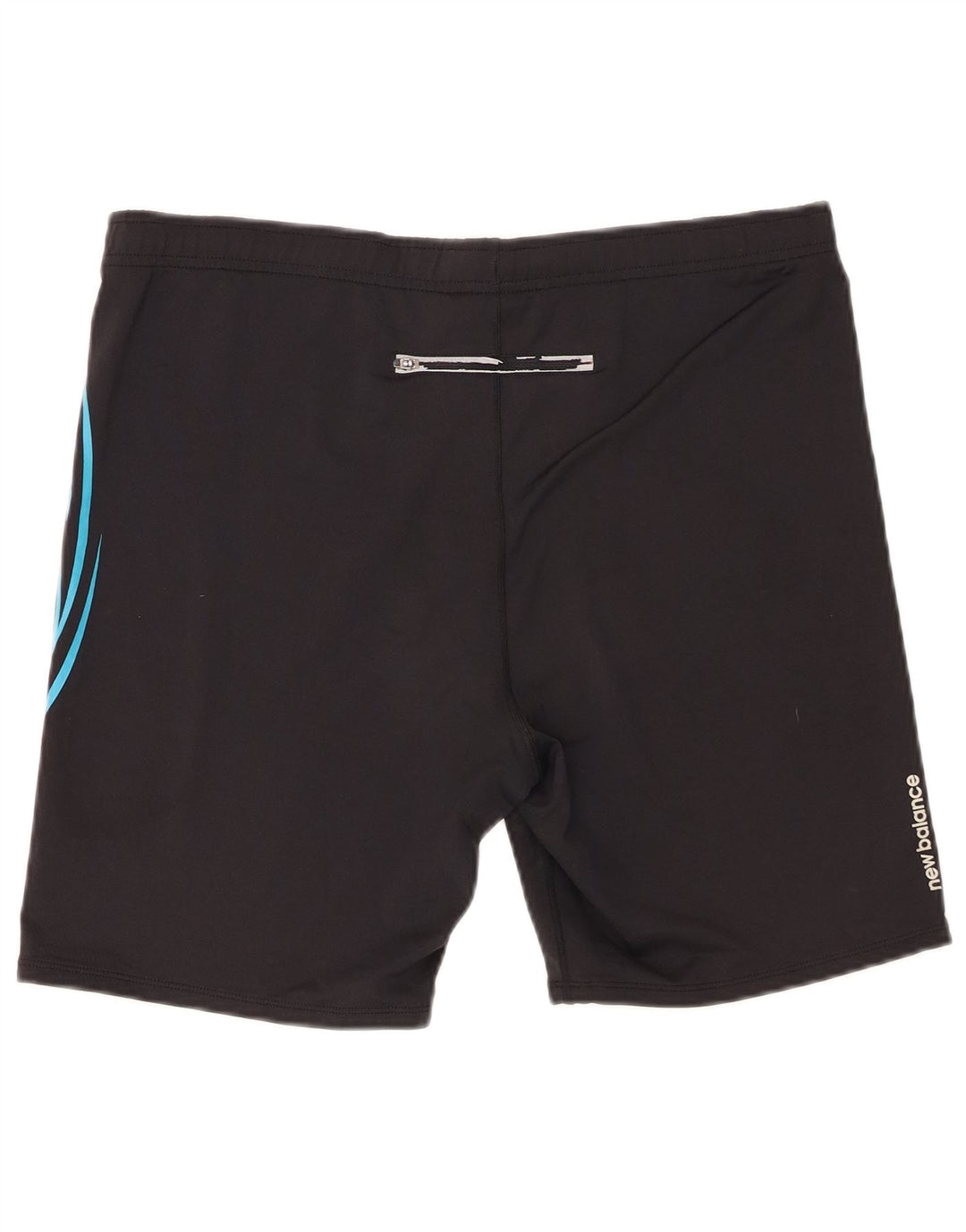 New Balance Herren Graphic Sport Shorts Large Schwarz