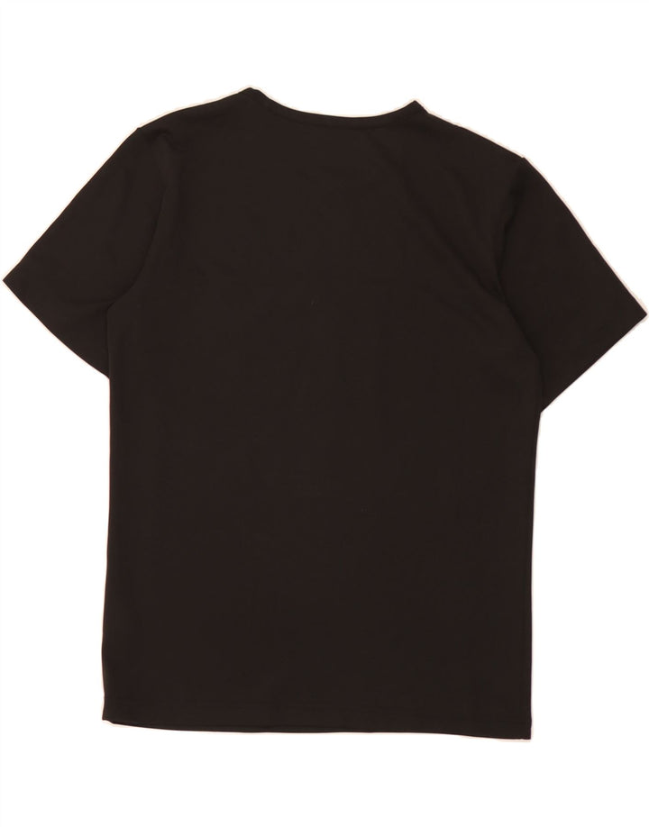 PUMA Womens T-Shirt Top UK 16 Large Black Polyester Vintage Puma and Second-Hand Puma from Messina Hembry 