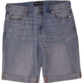 Dkny Damen Jeansshorts US 14 XL W32 Blaue Baumwolle