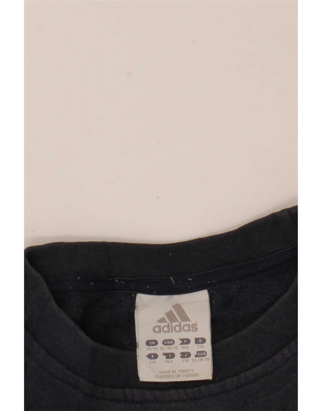 Adidas Jungen Graphic Sweatshirt Pullover 15-16 Jahre Marineblau