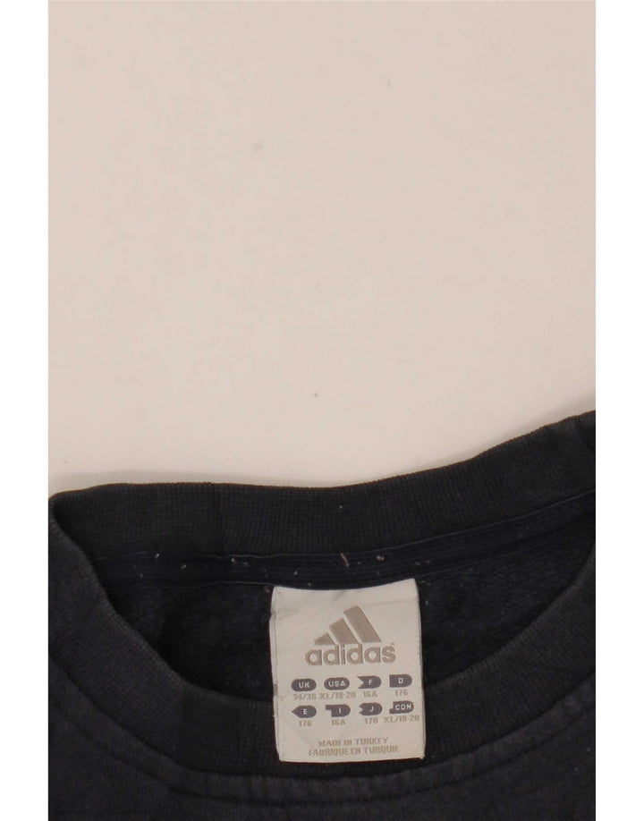 Adidas Jungen Graphic Sweatshirt Pullover 15-16 Jahre Marineblau