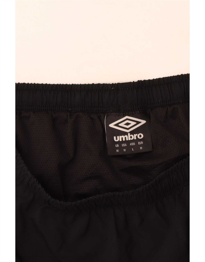 Umbro Herren Sportshorts Medium Schwarz Polyester