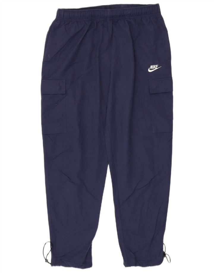 Nike Herren-Cargo-Trainingshose aus Baumwolle in mittlerem Marineblau