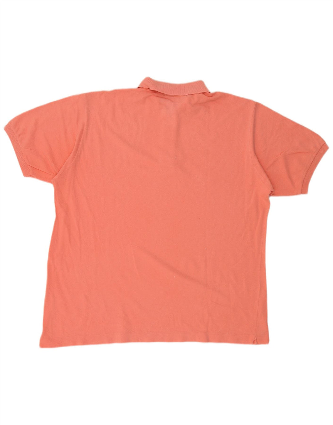 Lacoste Herren Poloshirt Größe 7 2XL Rosa Baumwolle