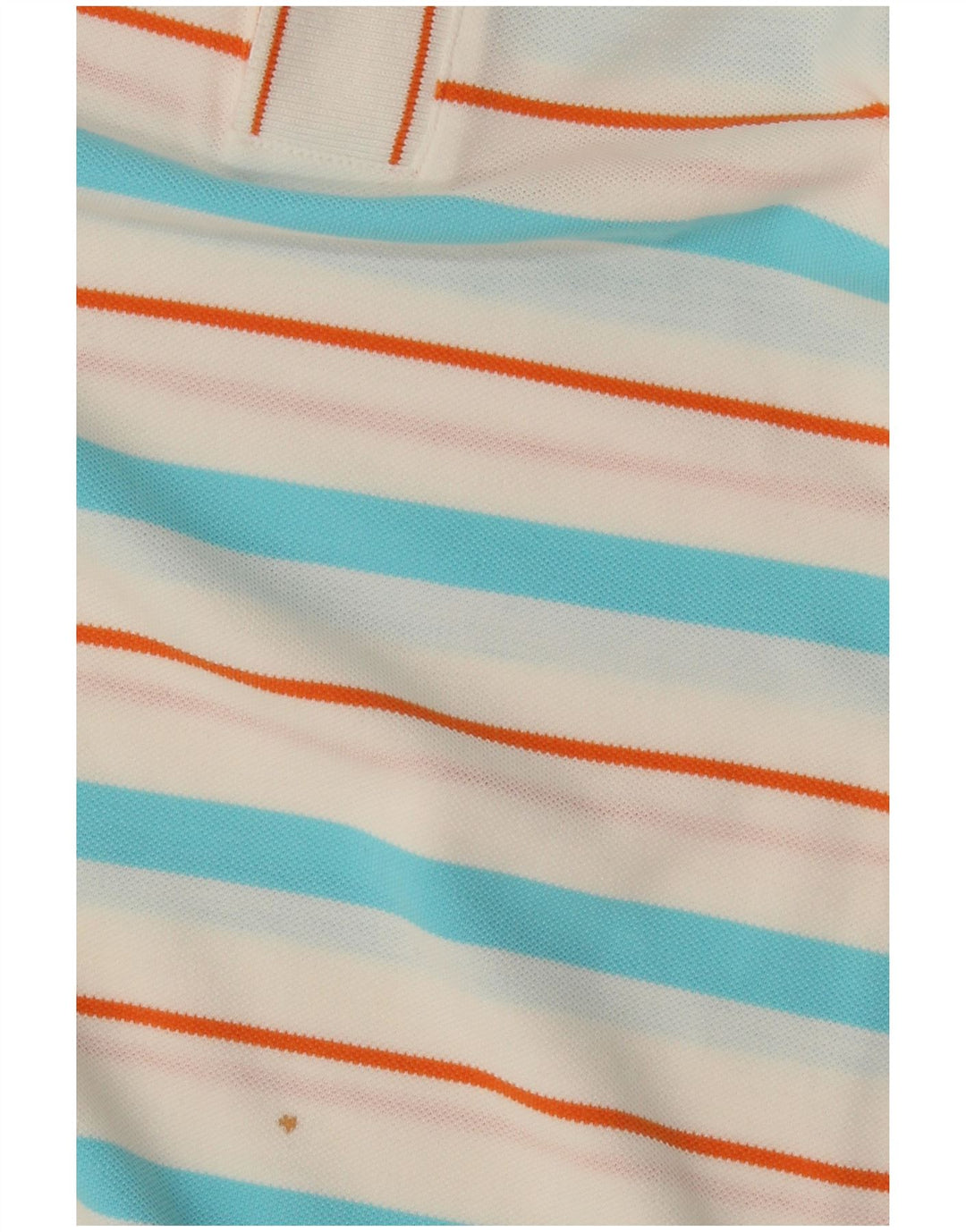 Hugo Boss Herren Slim Fit Poloshirt Mittelweiß gestreift aus Baumwolle