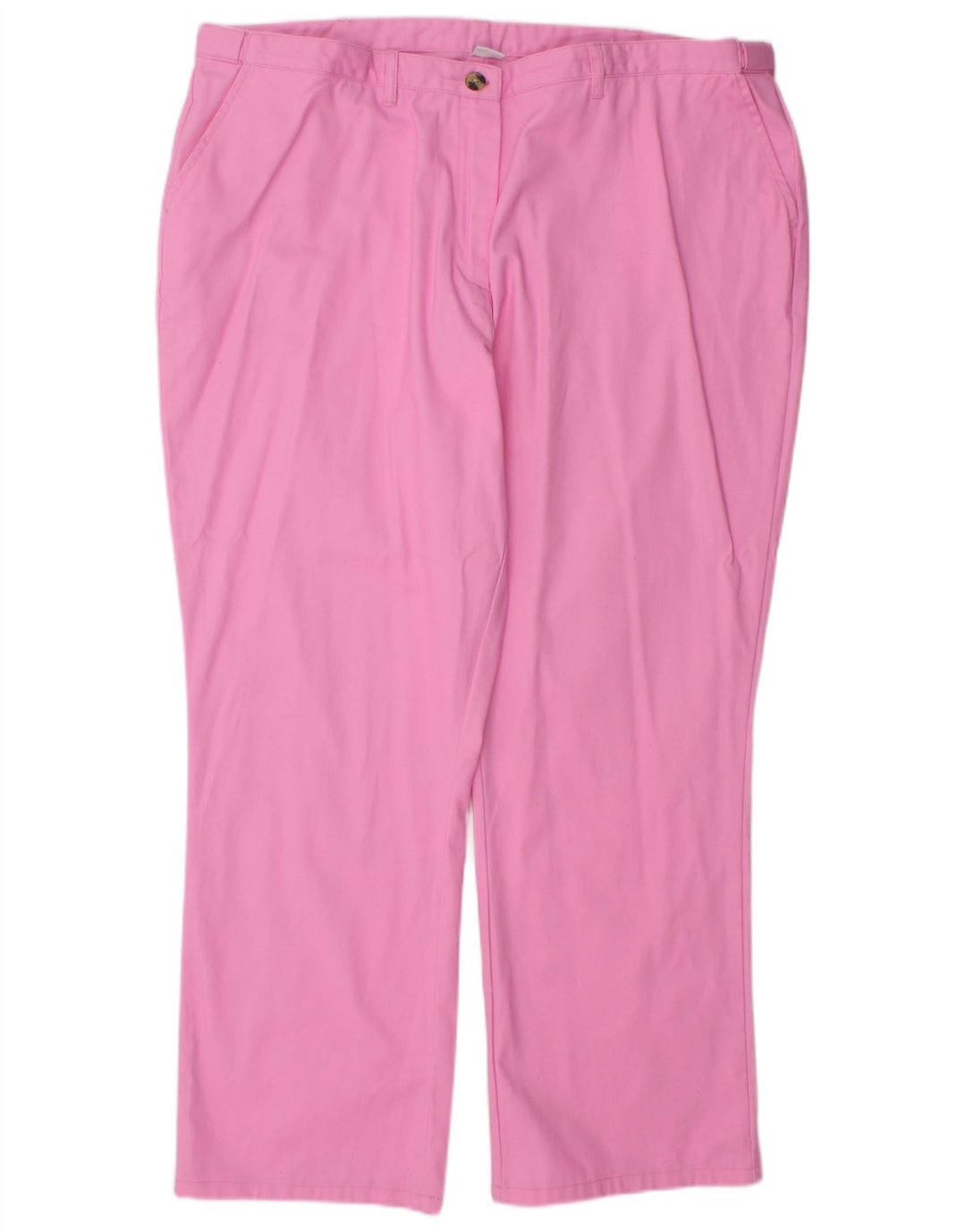 COTTON TRADERS Gerade Chino-Hose für Damen, UK 22, 3XL, W44, L29, Rosa