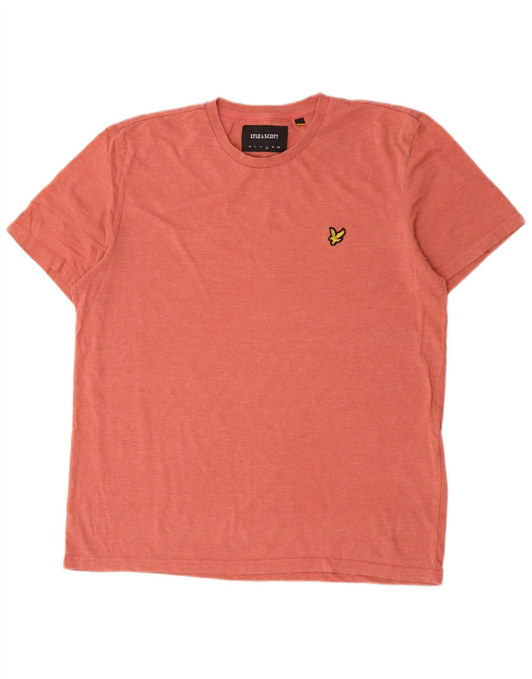 Lyle & Scott Herren T-Shirt Top Large Rosa Polyester