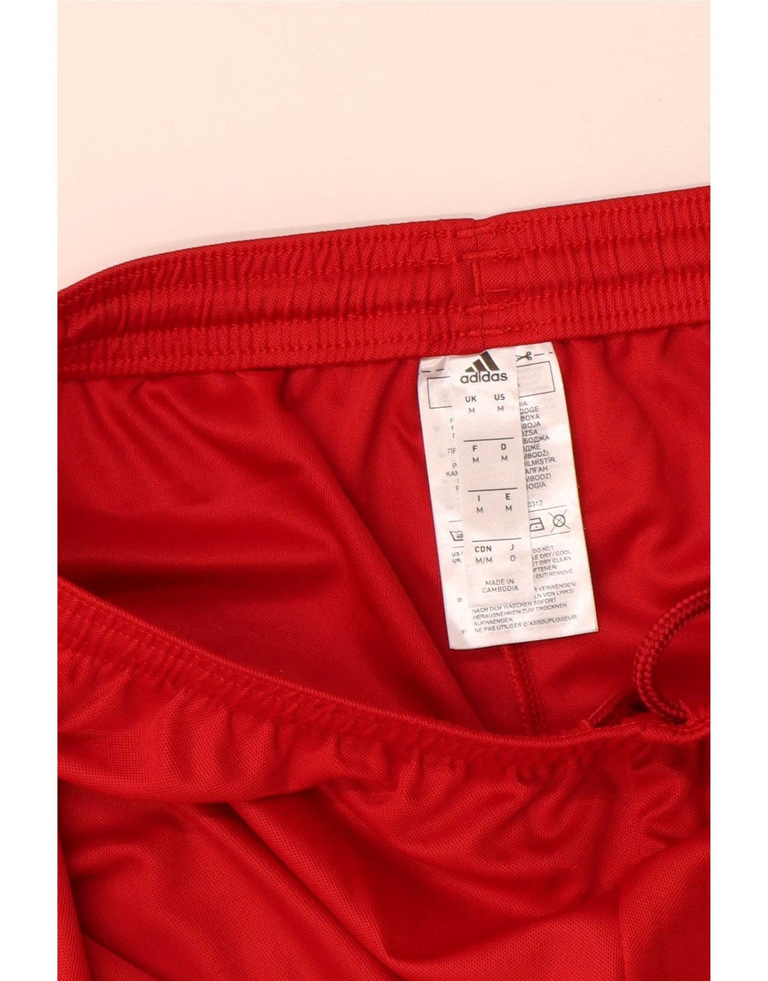 Adidas Herren Aeroready Sport Shorts Mittelrotes Polyester