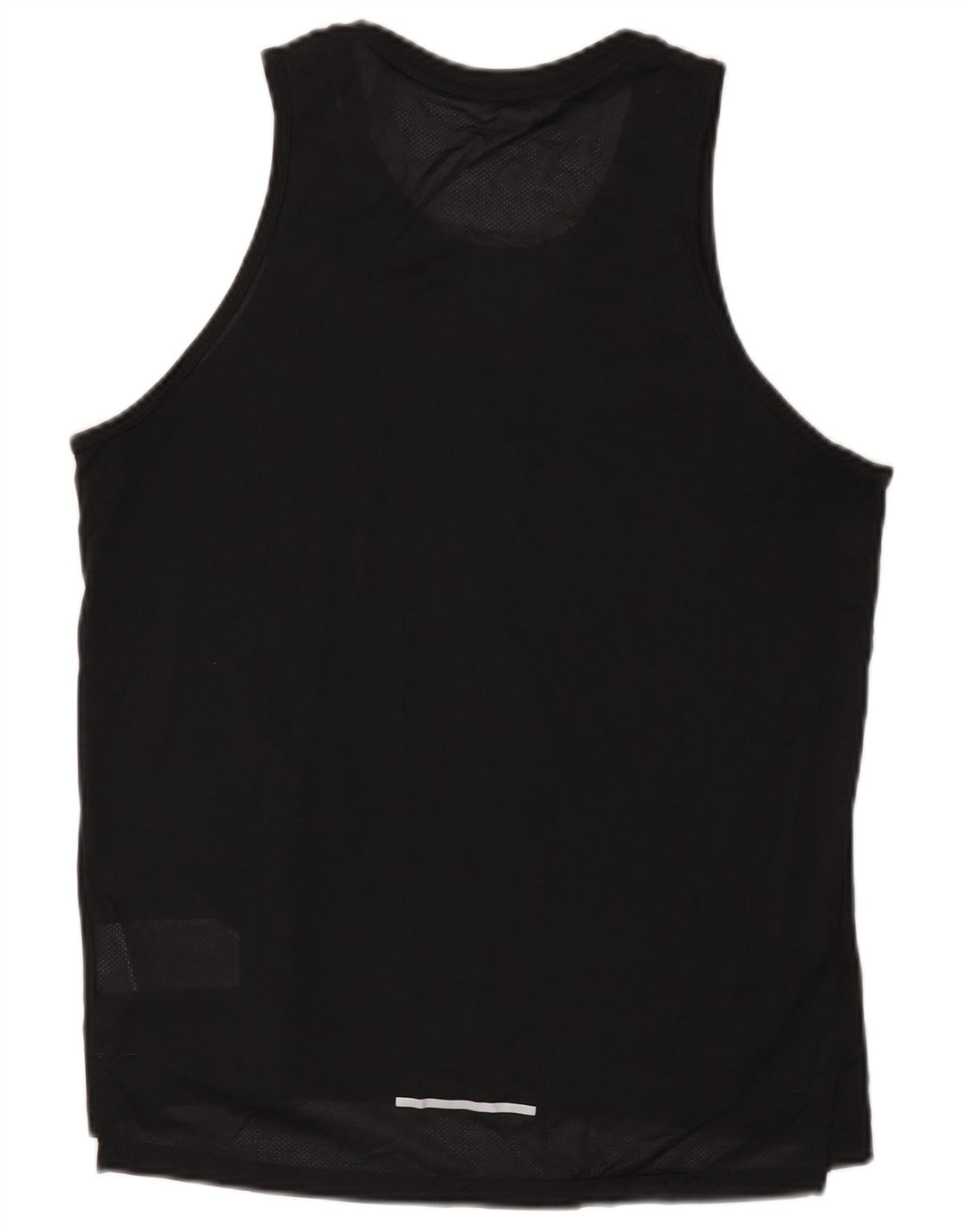 Nike Damen Dri Fit Weste Top UK 14 Medium Schwarz Polyester