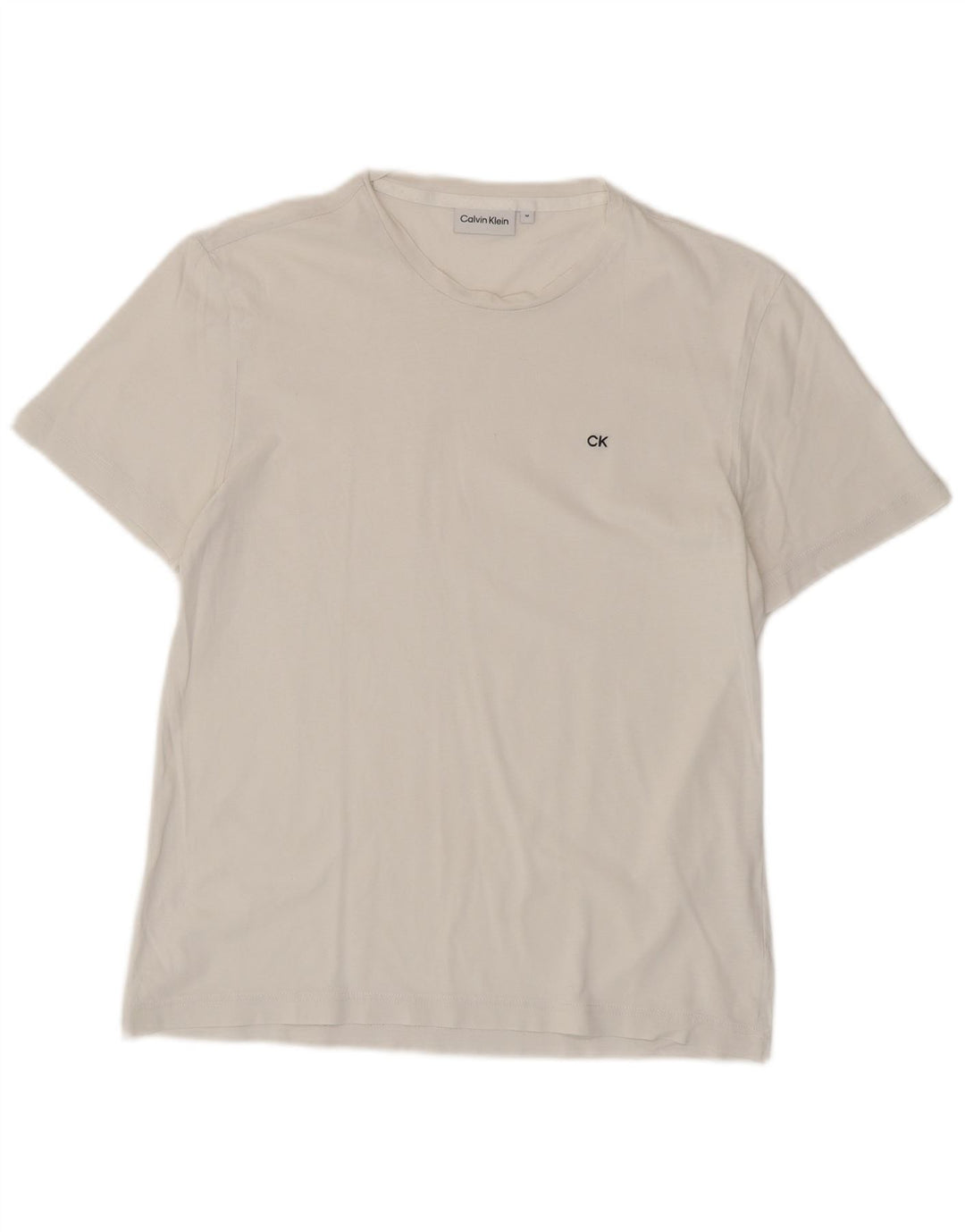 Calvin Klein Herren T-Shirt Top Medium Weiß