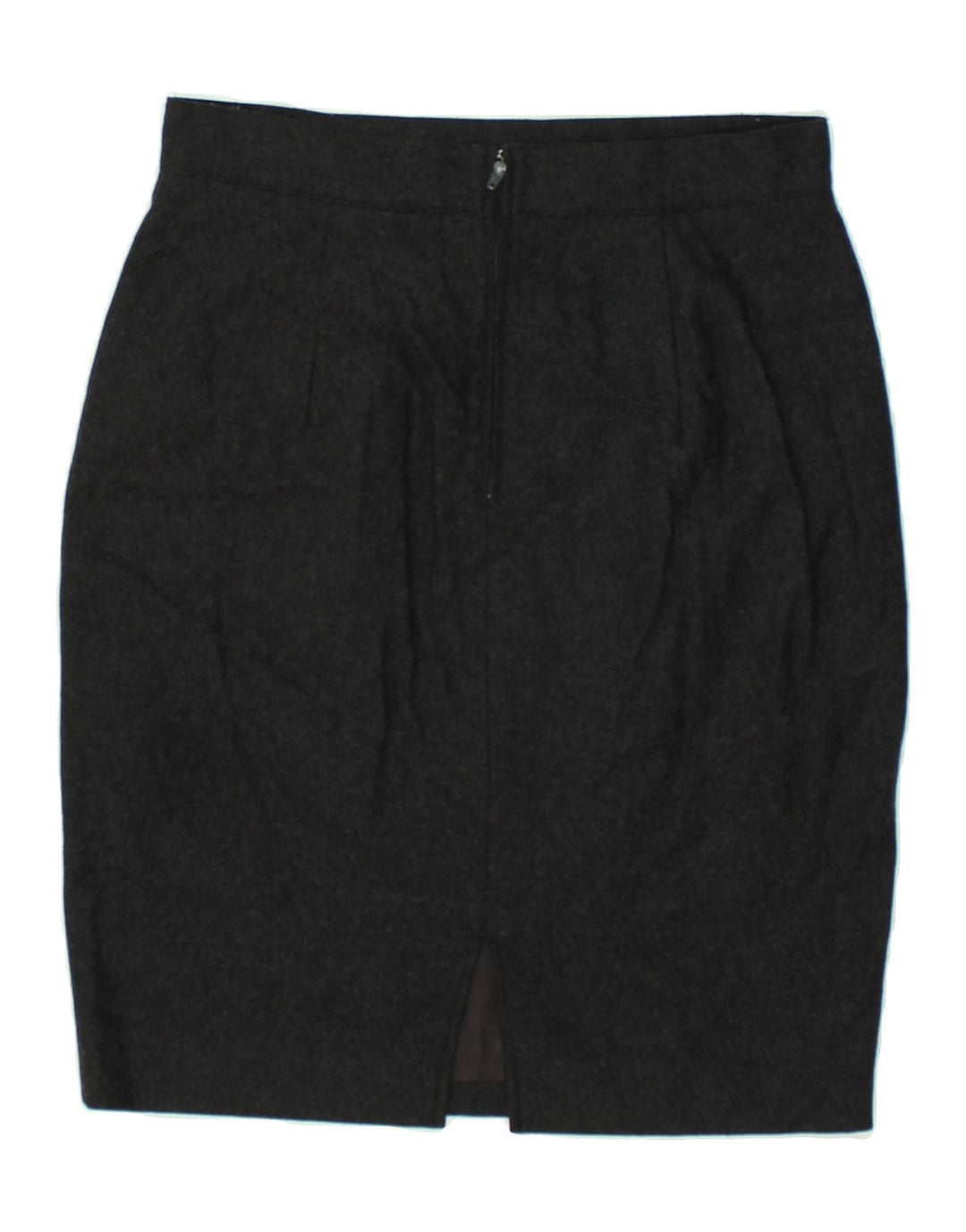 BENETTON Womens High Waist Pencil Skirt IT 46 Large W32 Grey Wool | Vintage Benetton | Thrift | Second-Hand Benetton | Used Clothing | Messina Hembry 