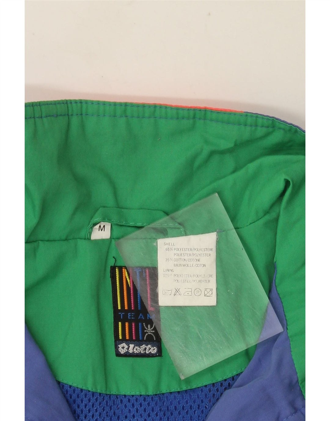 Lotto Regenjacke für Jungen, 11–12 Jahre, mittelblaues Farbblock-Polyester