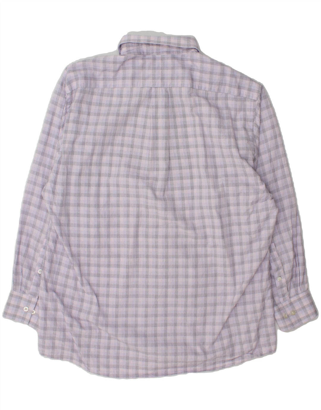 MICHAEL KORS Mens Regular Fit Shirt Size 16 1/2 Large Purple Check Vintage Michael Kors and Second-Hand Michael Kors from Messina Hembry 