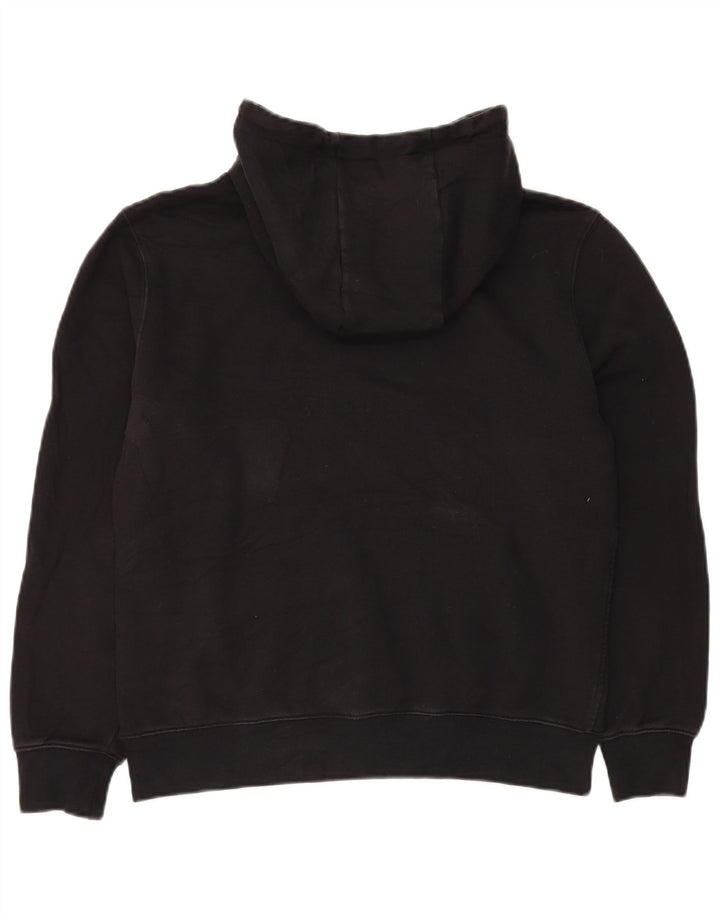 Liu Jo Herren-Kapuzenpullover mit Grafik, Größe S, schwarze Baumwolle