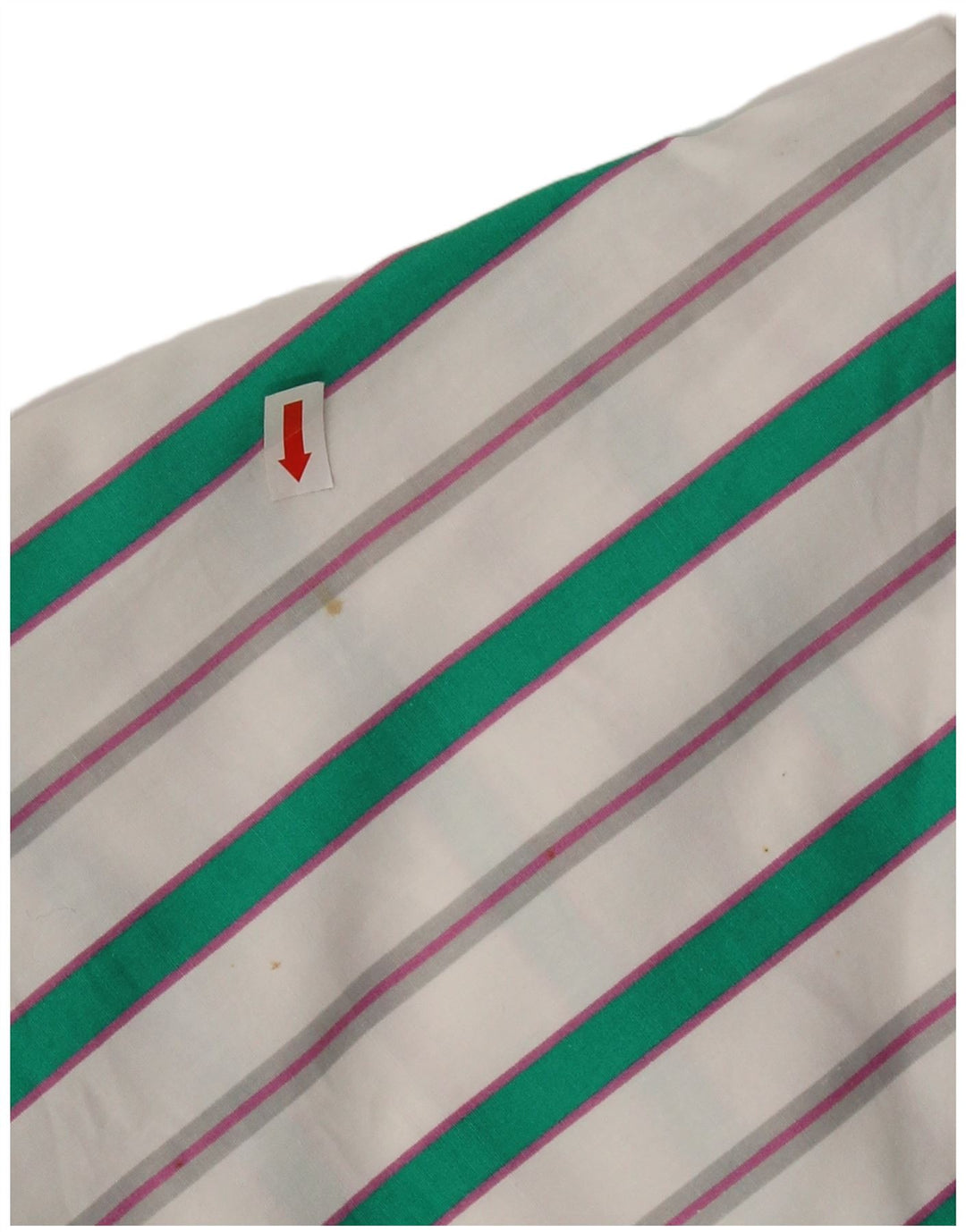 Benetton Damenhemd UK 18 XL Weiß gestreift