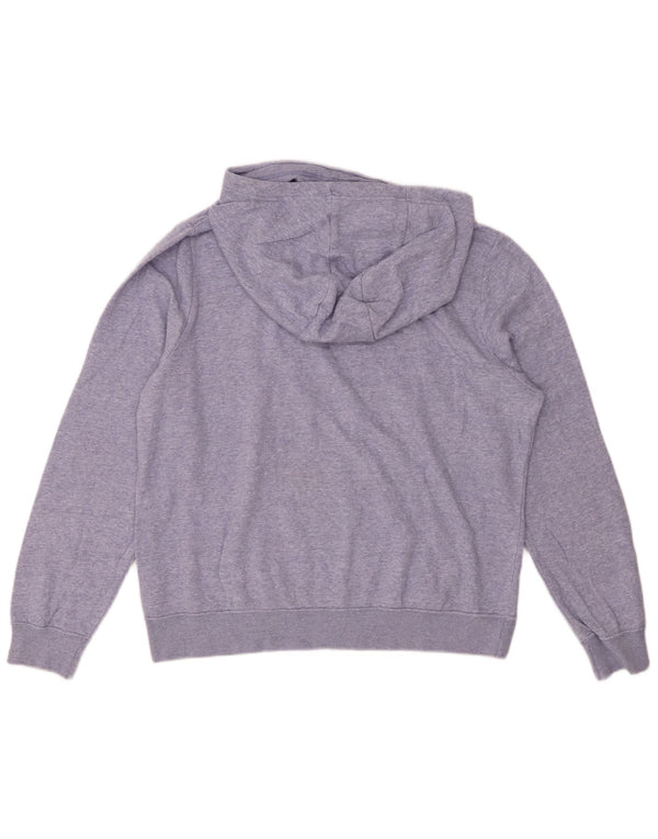 NIKE Damen-Pullover mit übergroßem Kapuzenpullover, Gr. 16, Größe L, Lila, gefleckte Baumwolle