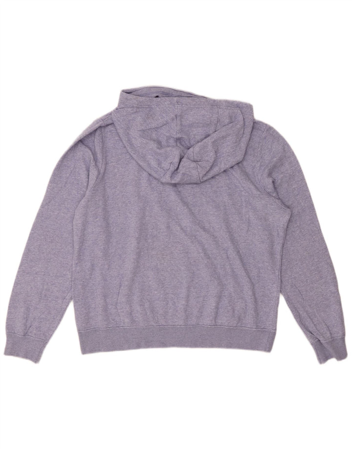 NIKE Damen-Pullover mit übergroßem Kapuzenpullover, Gr. 16, Größe L, Lila, gefleckte Baumwolle