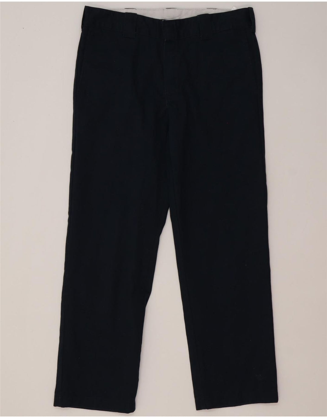 Dickies Damen Slim Straight Freizeithose W34 L32 Marineblau Polyester