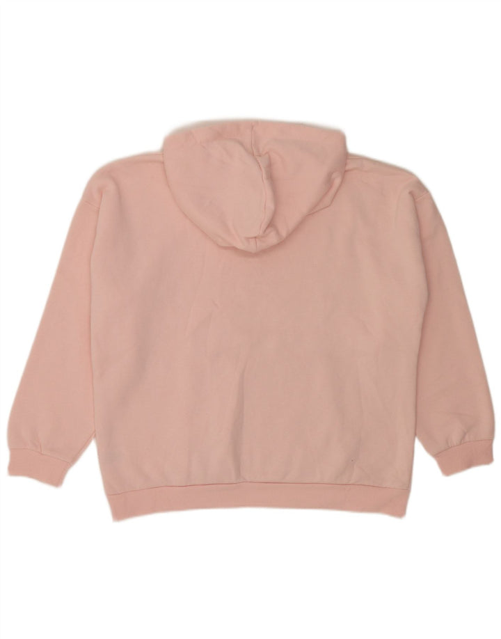Fila Damen Kapuzenpullover UK 18 XL Rosa Polyester