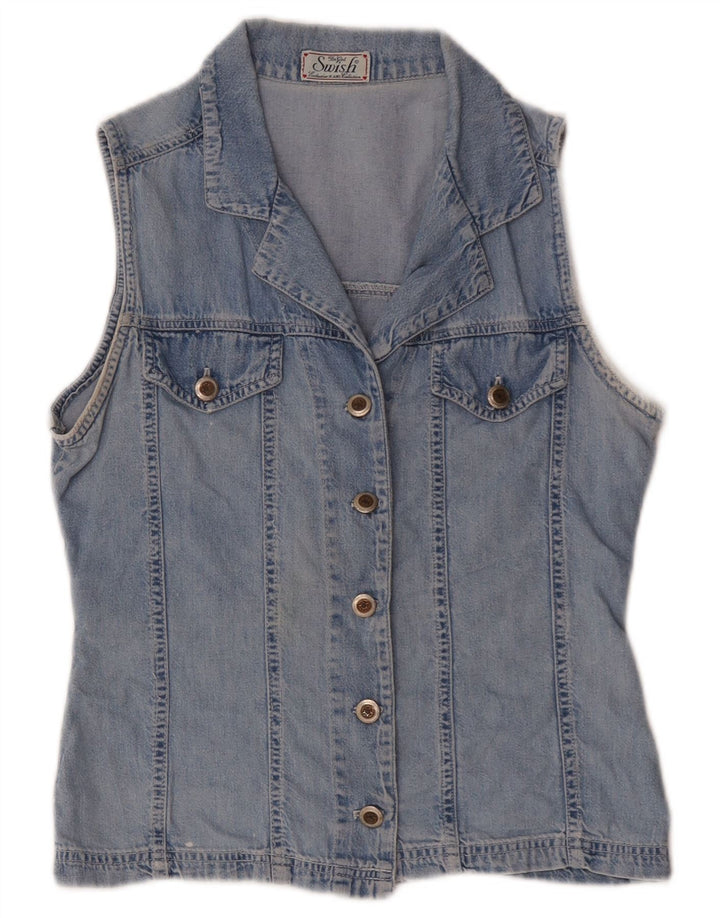 Swish Mädchen-Jeansweste, 11–12 Jahre, Blau