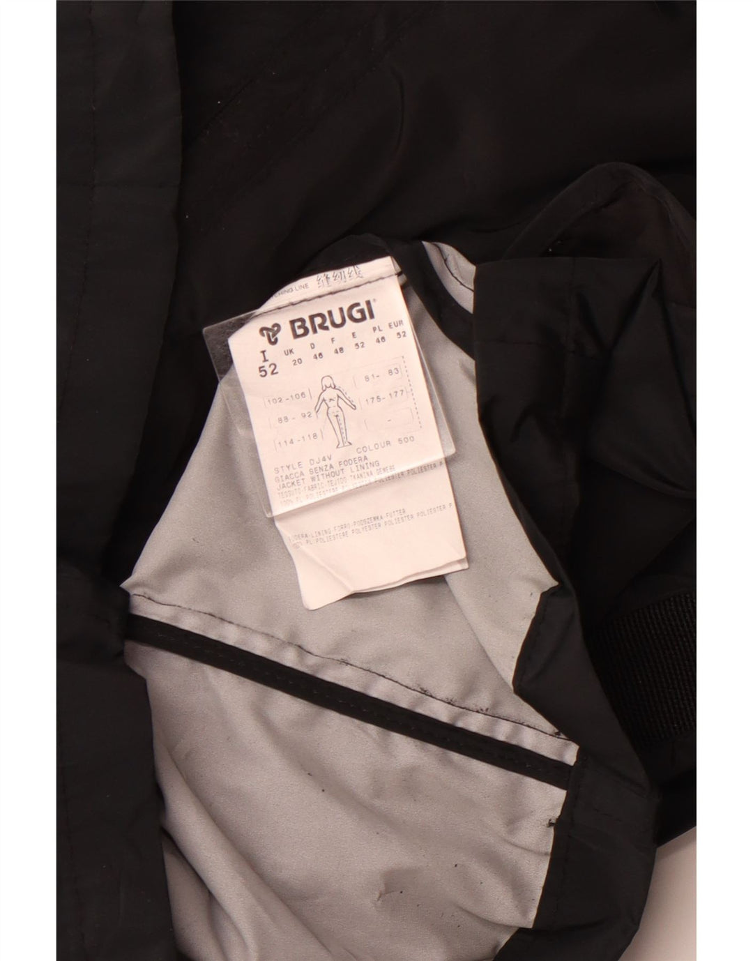 BRUGI Damen Utility-Jacke UK 20 2XL Schwarz Polyester