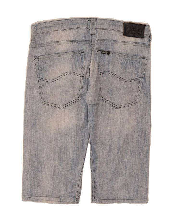 LEE Mens Powell Denim Shorts W32 Medium Blue Cotton Vintage Lee and Second-Hand Lee from Messina Hembry 