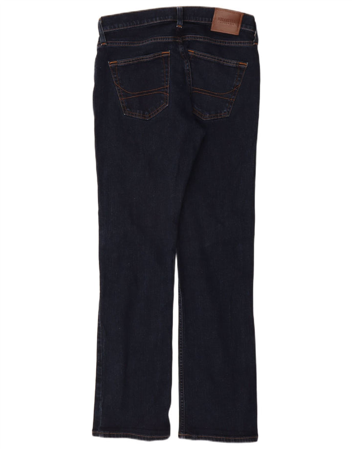 HOLLISTER Bootcut-Jeans für Damen, W30, L32, marineblaue Baumwolle