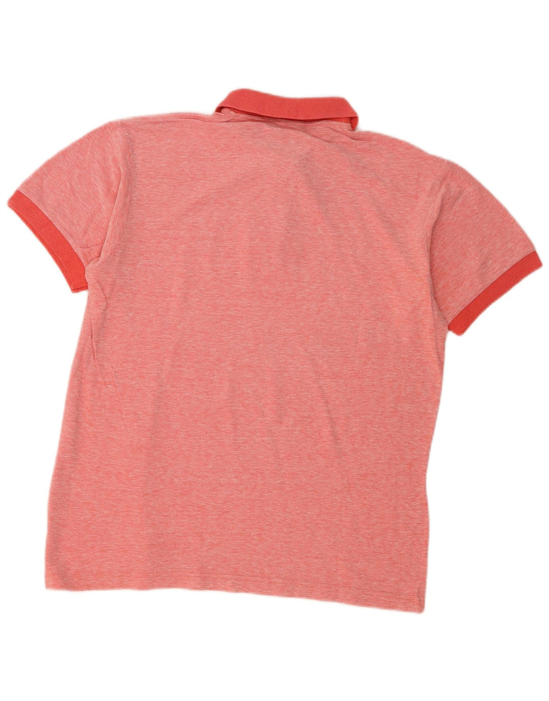 Sergio Tacchini Herren-Poloshirt aus mittelrosa Baumwolle