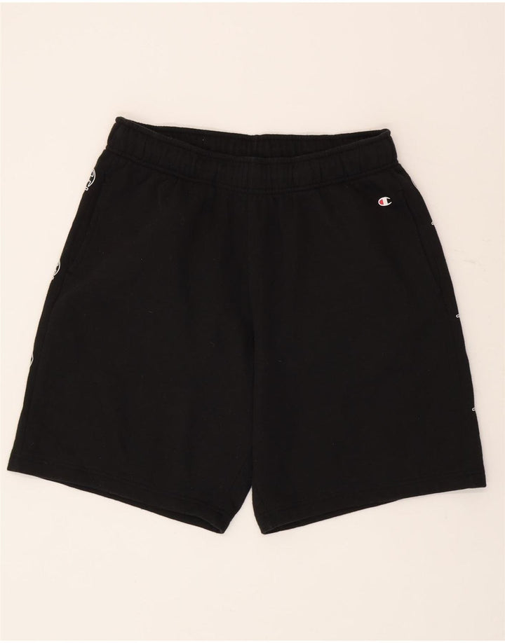 Champion Herren Graphic Sport Shorts Mittelschwarze Baumwolle