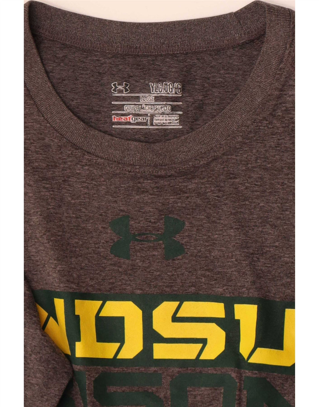 Under Armour Langarmshirt mit Grafik für Jungen, 11–12 Jahre, Größe L, Grau