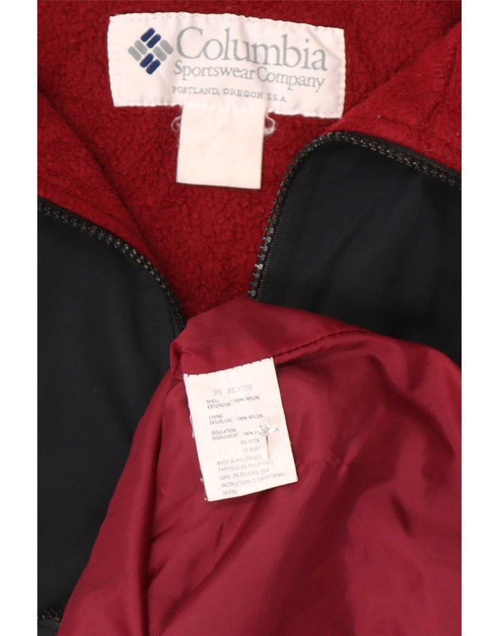 Columbia Herren-Windbreaker-Jacke, UK 38, mittelschwarzes Nylon