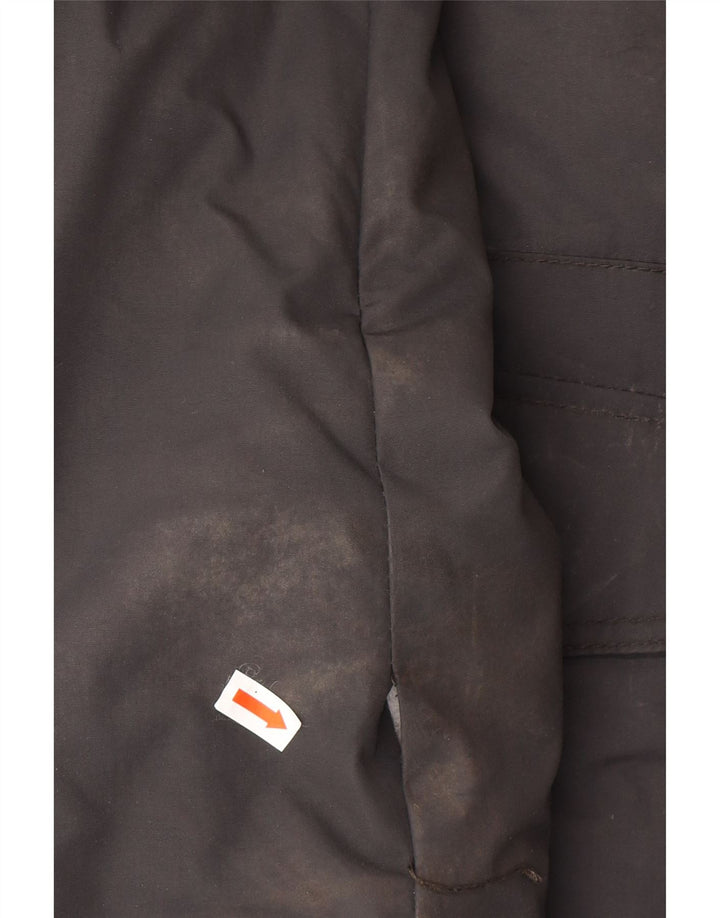 NAPAPIJRI Wattierter Herrenmantel UK 46 3XL Schwarz Polyester