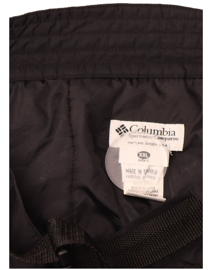 COLUMBIA Herren-Skihose 2XL, schwarzes Nylon