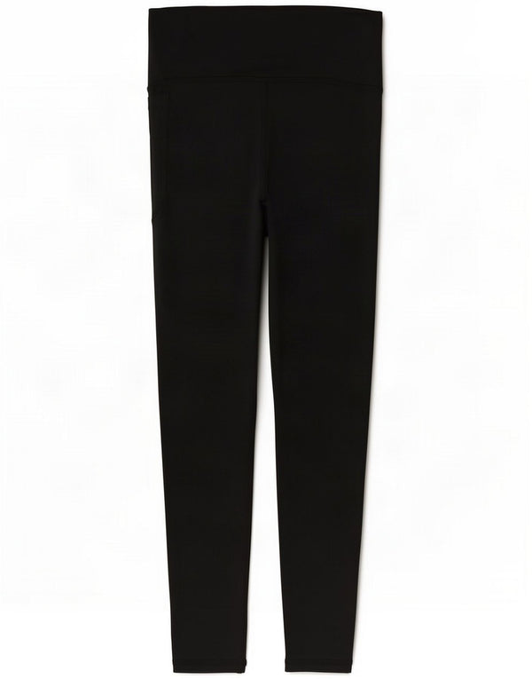 Under Armour Womens Crop Leggings UK 12 Medium Black Polyester Sports
