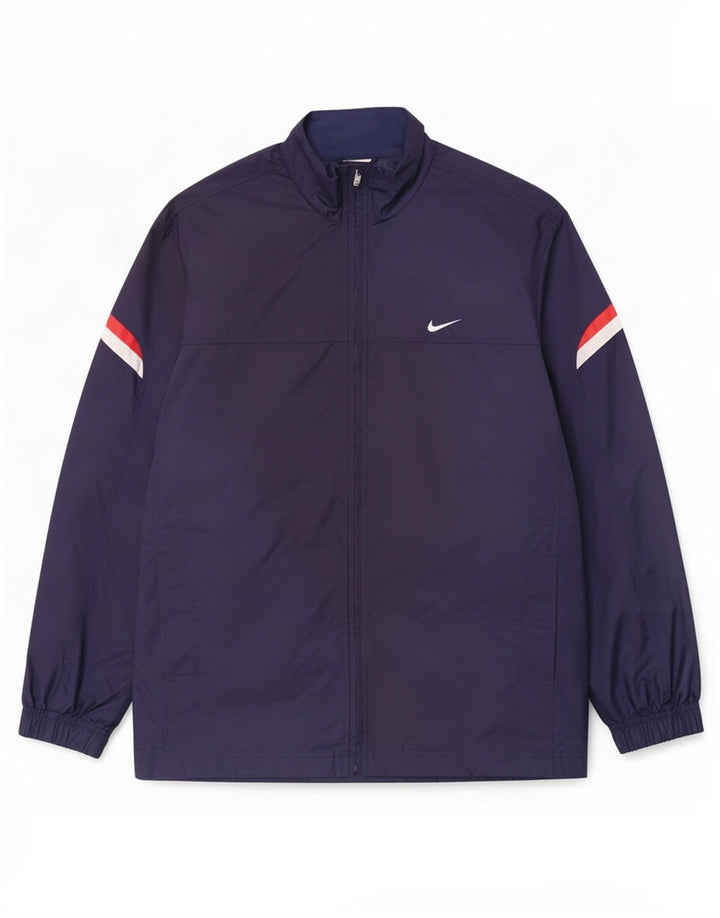 Nike Herren Regenjacke UK 39/41 Medium Marineblau Nylon