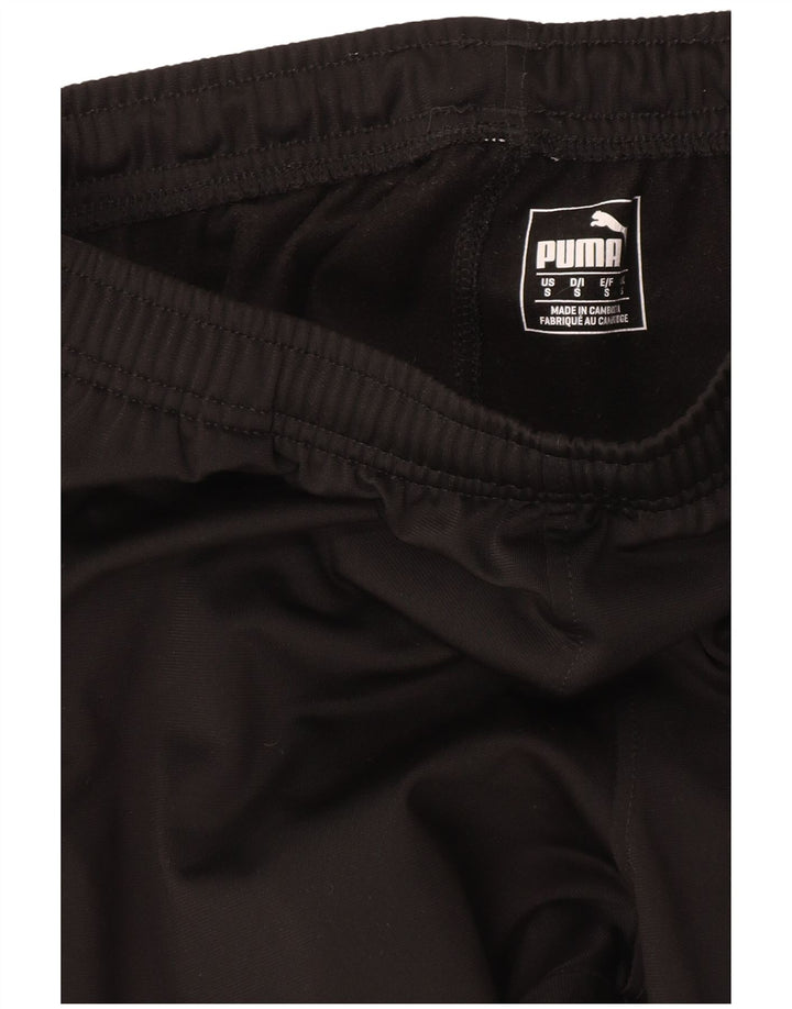 Puma Herren-Trainingshose, Jogginghose, Größe S, Schwarz, Farbblock