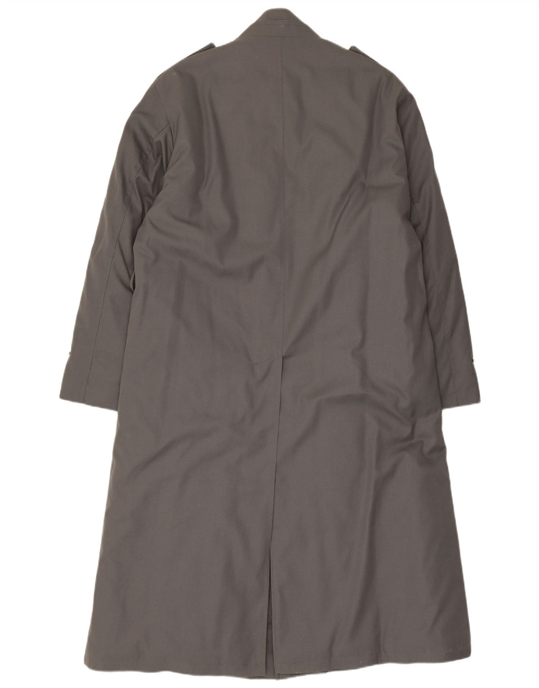 Vintage Herren Militär Trenchcoat UK 38 Mittelgrau
