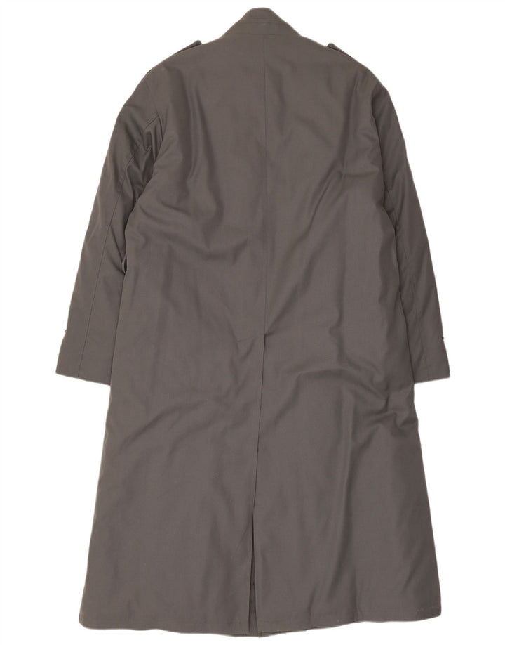 Vintage Herren Militär Trenchcoat UK 38 Mittelgrau