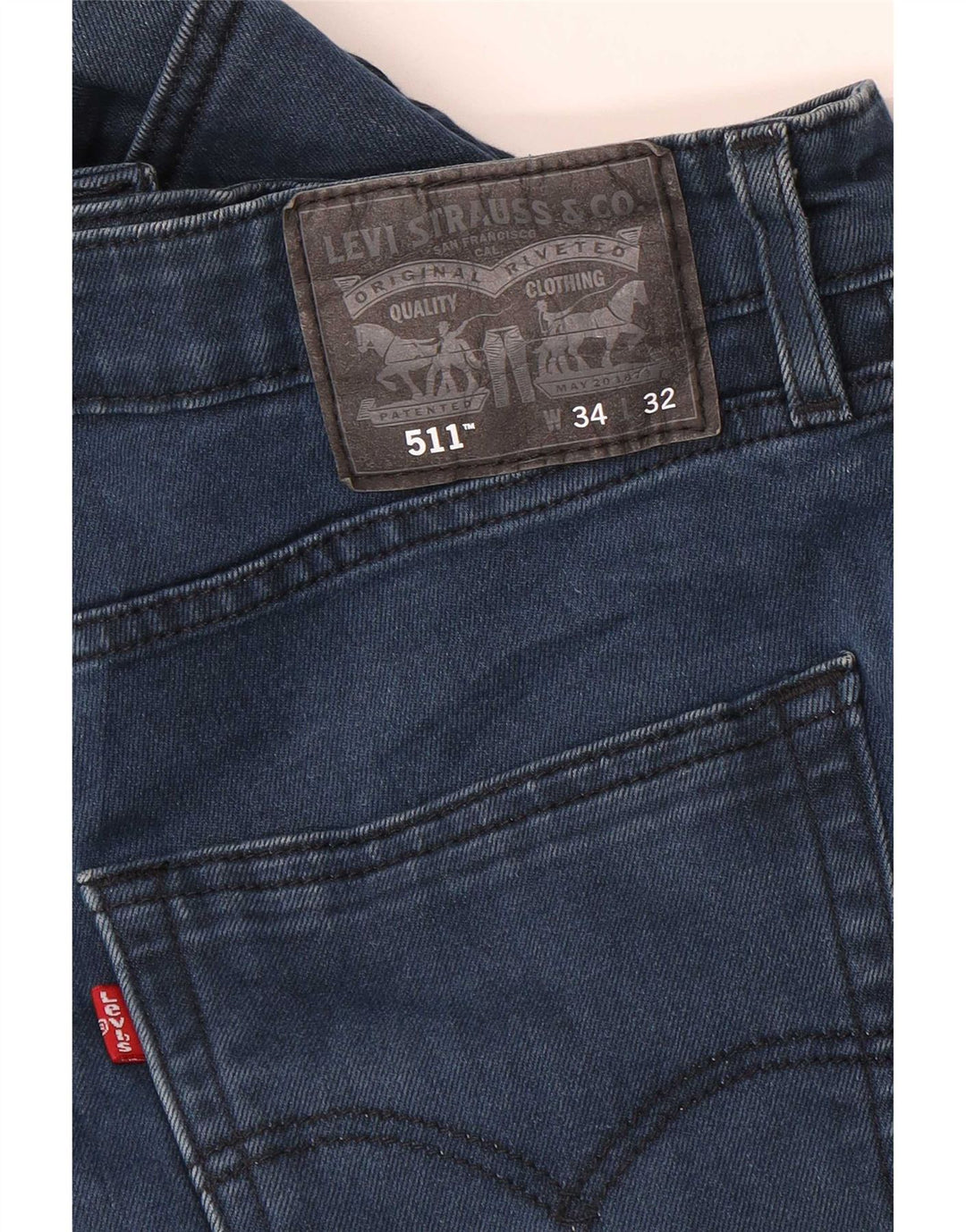 Levi's Herren 511 Slim Jeans W34 L32 Blau
