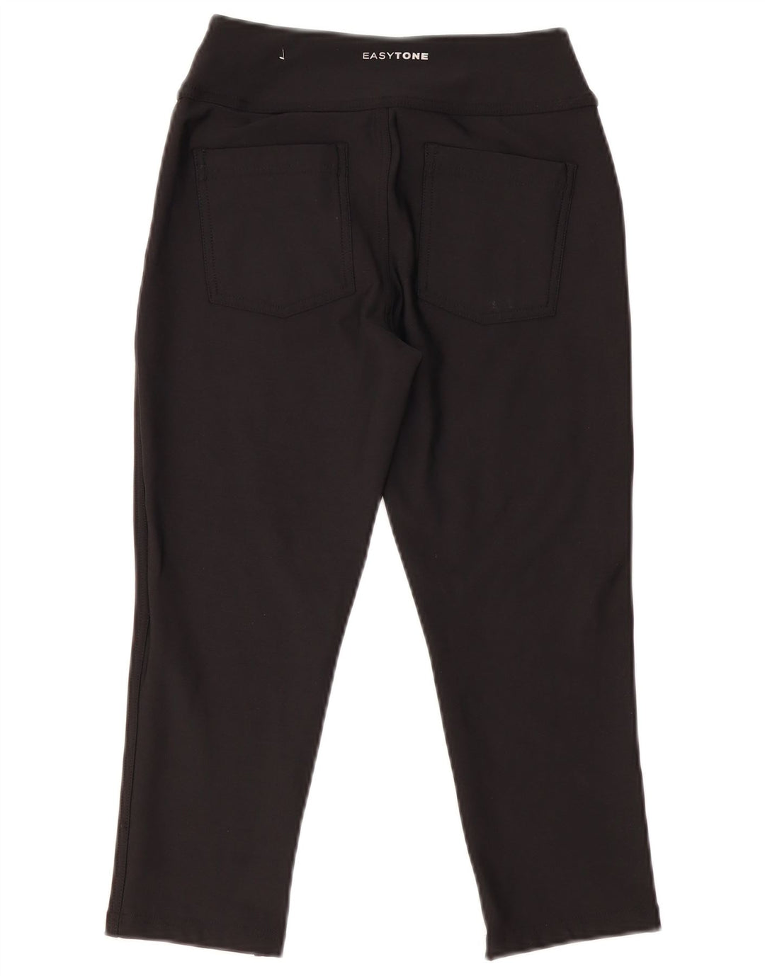 Reebok Damen Leggings UK 8/10 Small Schwarz Polyamid