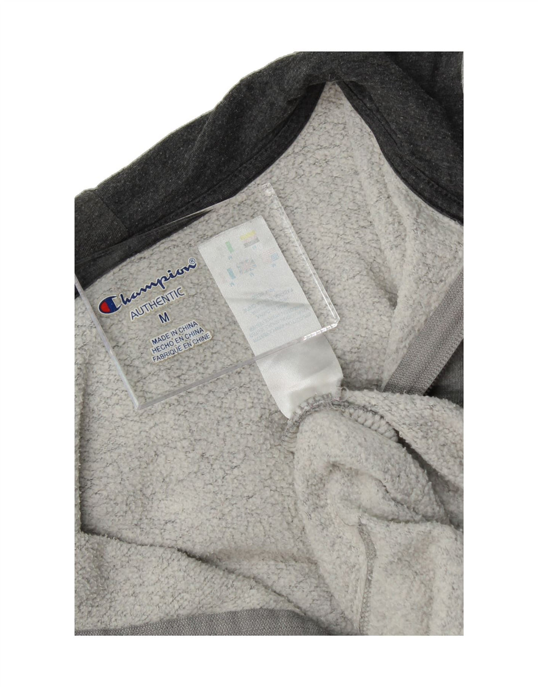 CHAMPION Boys Zip Hoodie Sweater 9-10 Years Medium  Grey Cotton Vintage Champion and Second-Hand Champion from Messina Hembry 