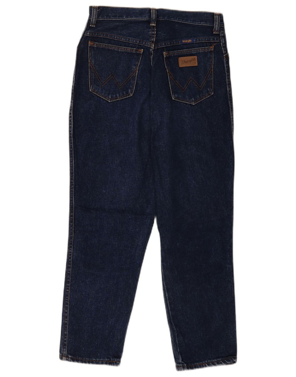 Wrangler Womens Crop High Waist Jeans W31 L26 Blaue Baumwolle