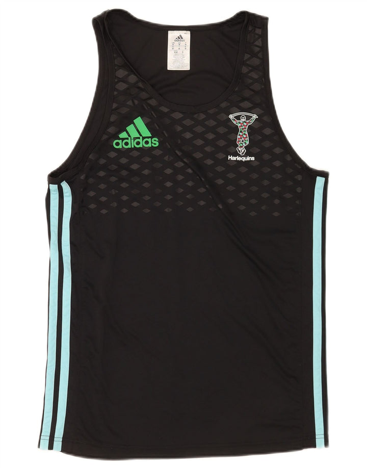 Adidas Herren Grafik-Weste Top Medium Schwarz Argyle/Diamant Polyester