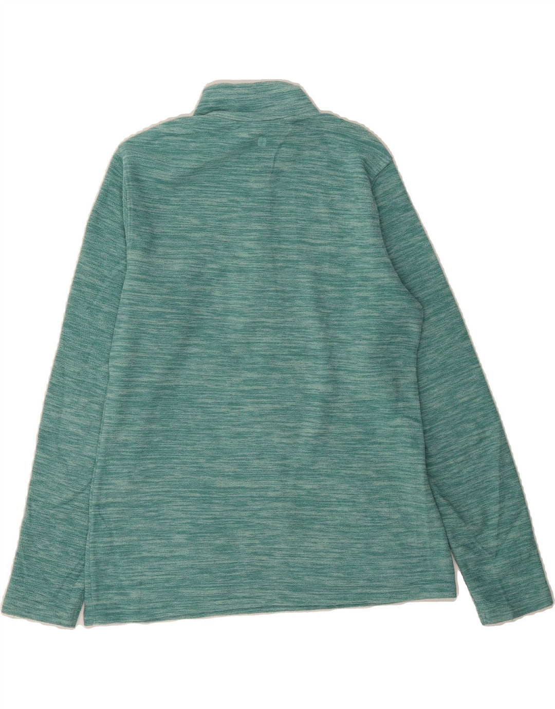 MOUNTAIN WAREHOUSE Womens Zip Neck Fleece Jumper UK 12 Medium  Blue Vintage Mountain Warehouse and Second-Hand Mountain Warehouse from Messina Hembry 