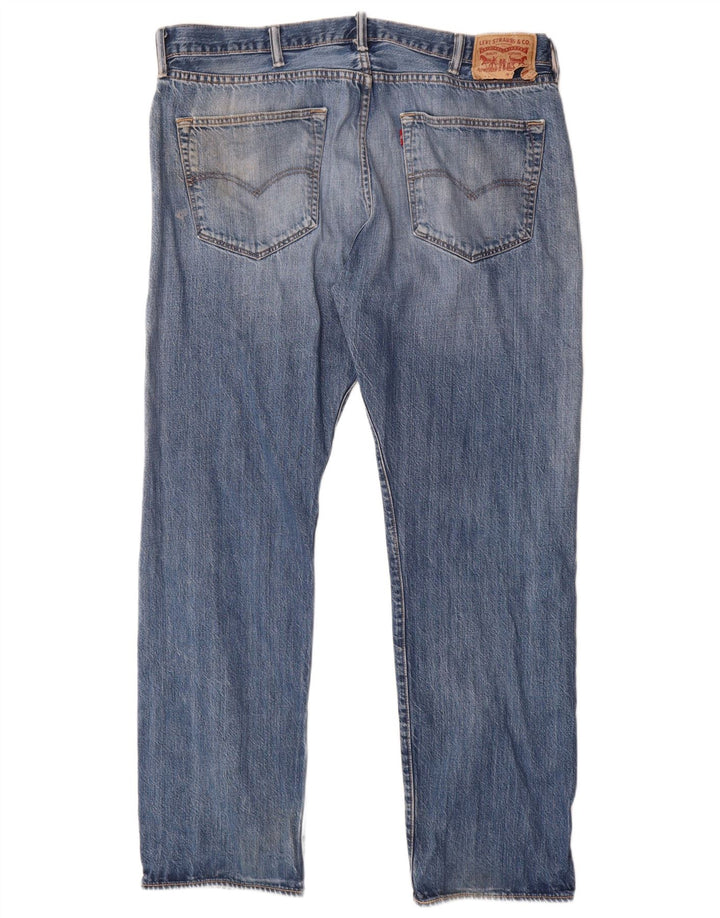 Levi's Herren Straight Jeans W40 L32 Blaue Baumwolle