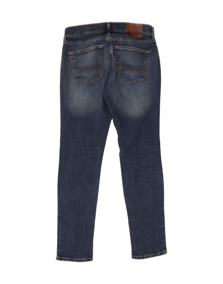 HOLLISTER Mens Slim Jeans W30 L32 Blue Cotton Vintage Hollister and Second-Hand Hollister from Messina Hembry 
