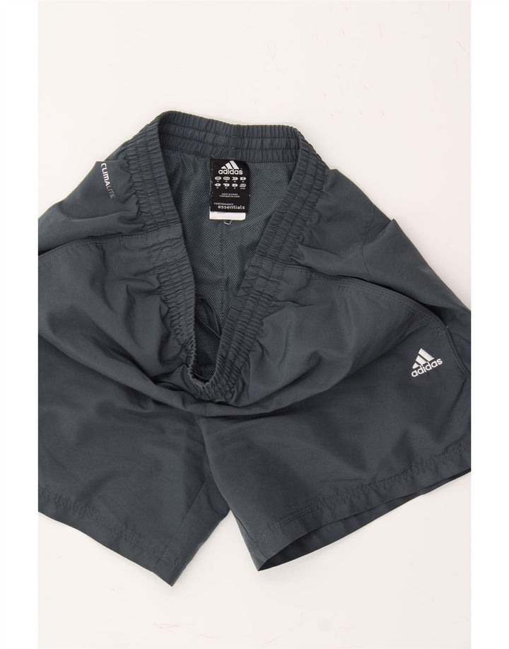 ADIDAS Herren Climalite Sport Shorts Mittelgraues Polyester